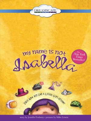 cover image of My Name is Not Isabella